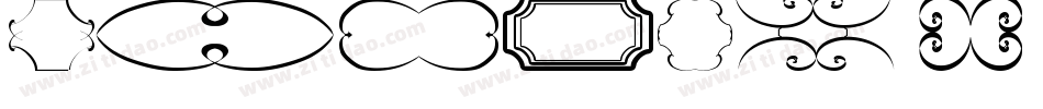 Frames n Riboons字体转换